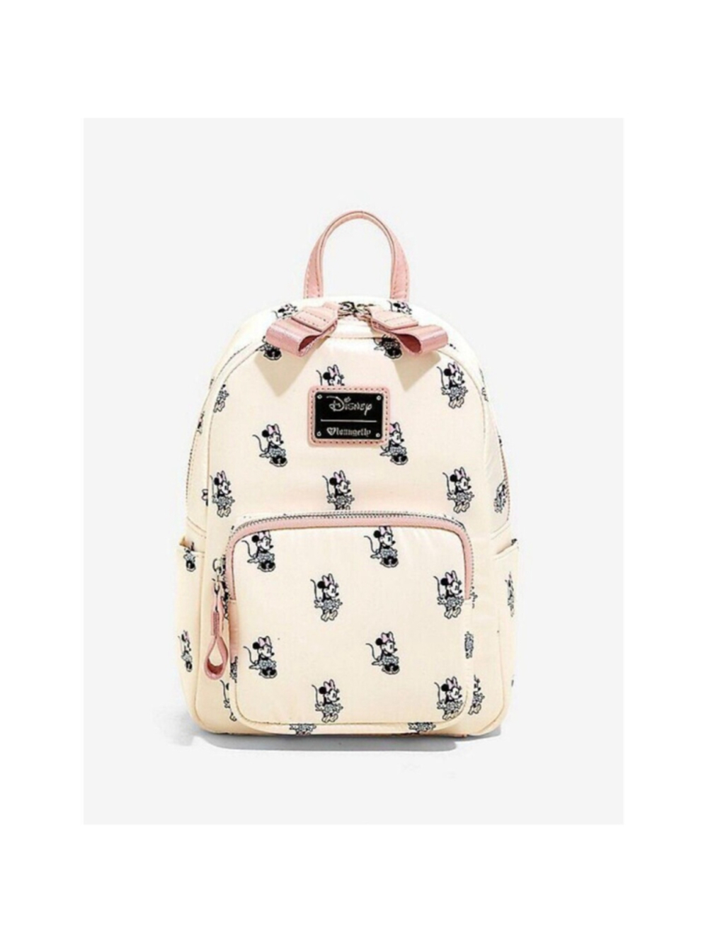 Loungefly Disney Minnie Mouse Cloth Backpack and Wallet